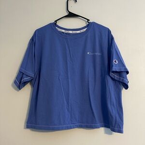 Champion cropped t shirt size 2XL